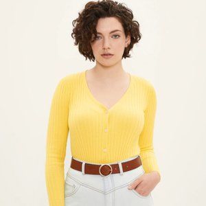 BNWT✨ F&O Yellow Cardigan